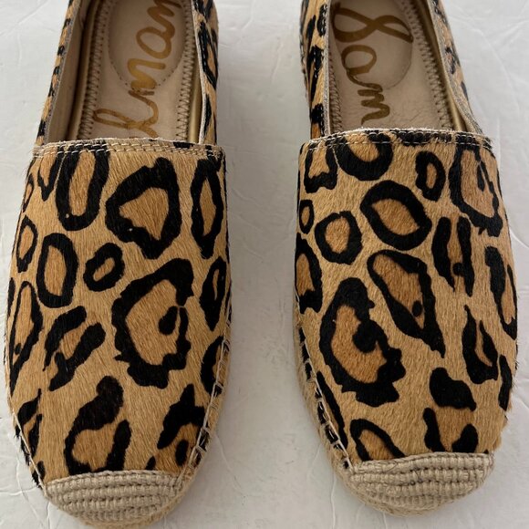 NEW Women Sam Edelman Leopard print Slip On Sneakers - Picture 2 of 11